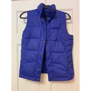 Lands End Blue Vest